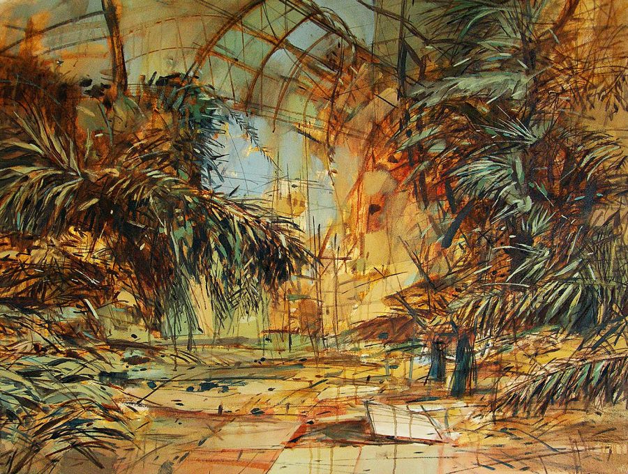 Fauna Flash, 2005, Oil on canvas, 89 x 119 cm