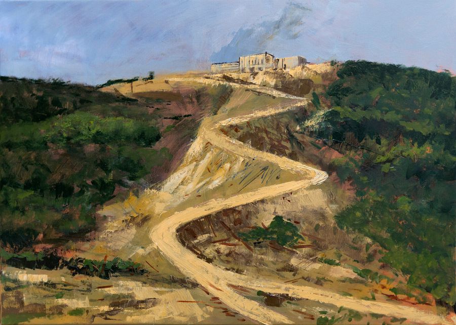 Forest, 2021, Oil on canvas, 70 x 50 cm