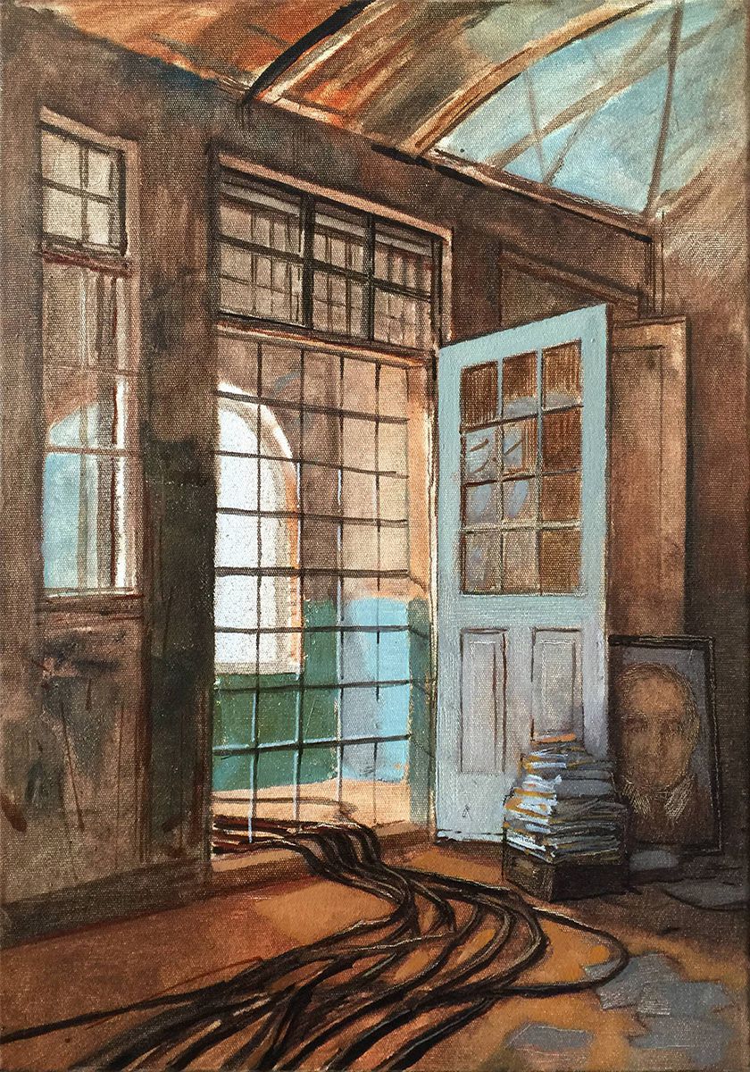 Inventory II, 2015, Oil on canvas, 50 x 35 cm