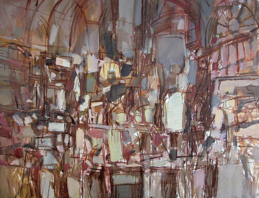 Passages, 2004, Oil on canvas, 87 x 110 cm