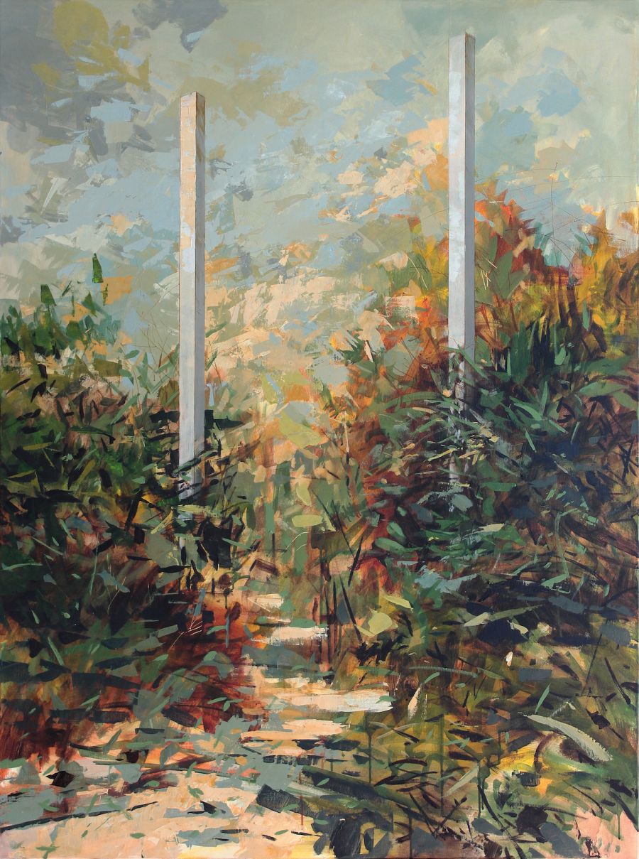 Prank, 2022, Acrylic on canvas, 130 x 97 cm