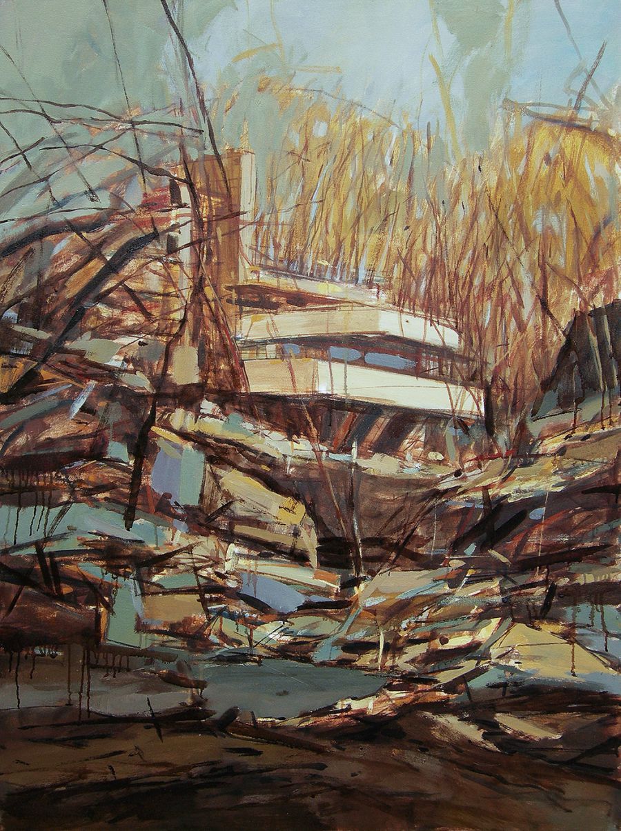 Right, 2007, Oil on canvas, 130 x 97 cm