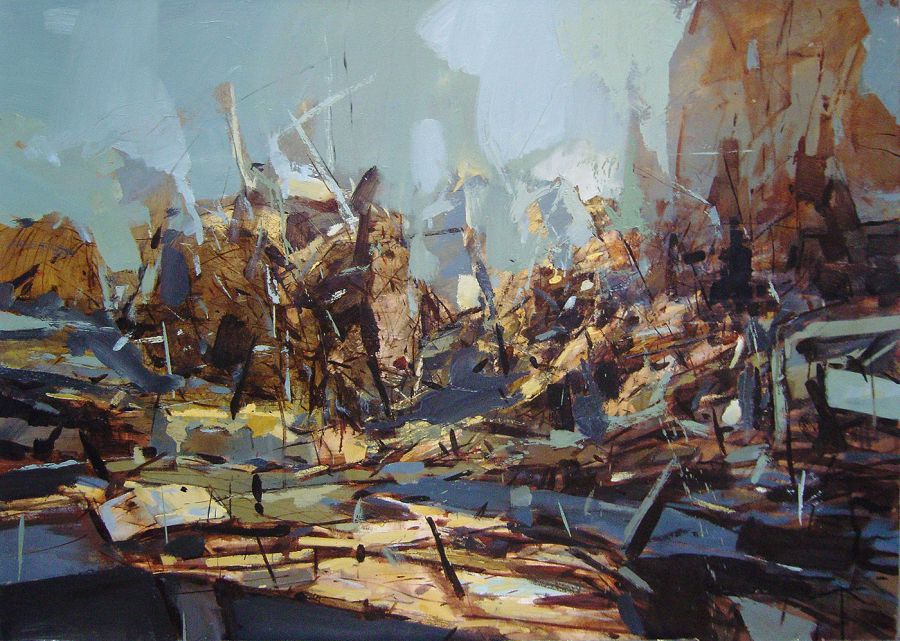 Untitled, 2010, Oil on canvas, 85 x 119 cm