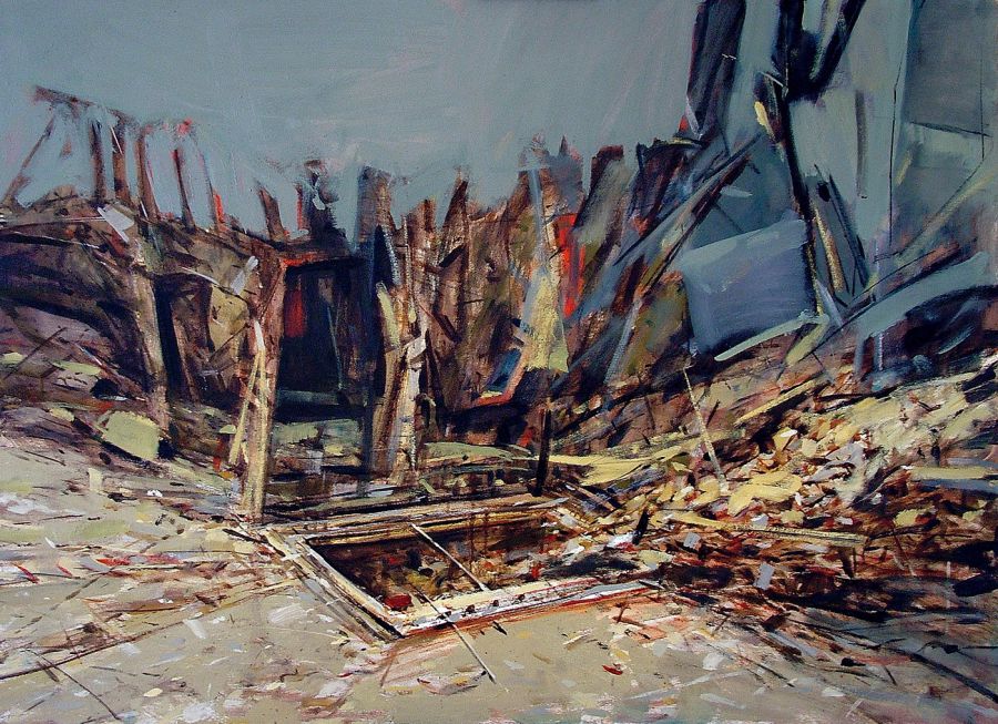 Untitled, 2005, Oil on canvas, 85 x 119 cm