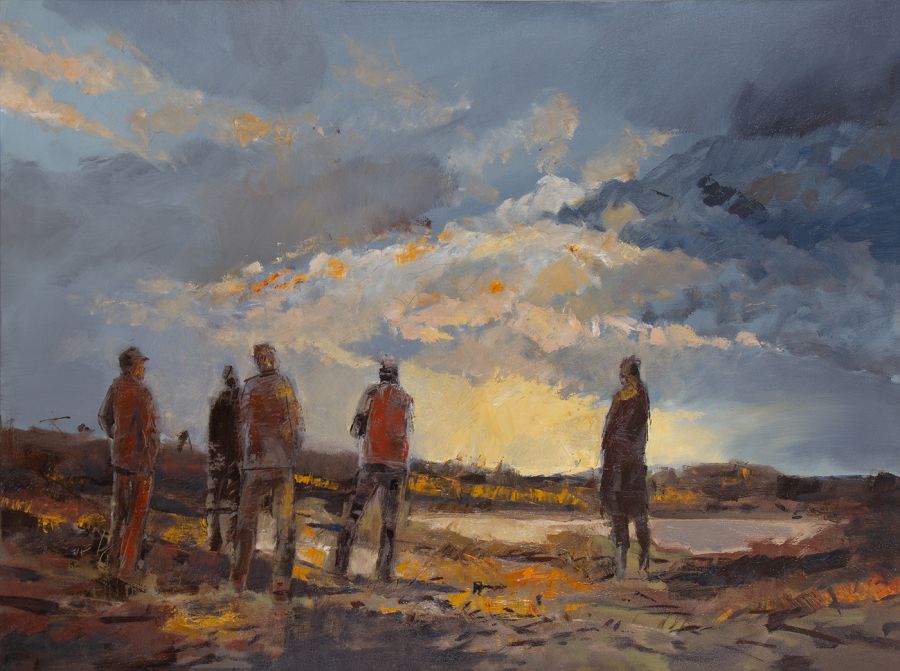 Watch, 2020, Oil on canvas, 97 x 130 cm