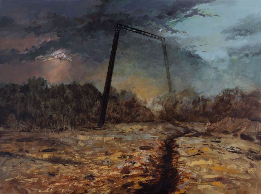 Colossus, 2021, Oil on canvas, 97 x 130 cm