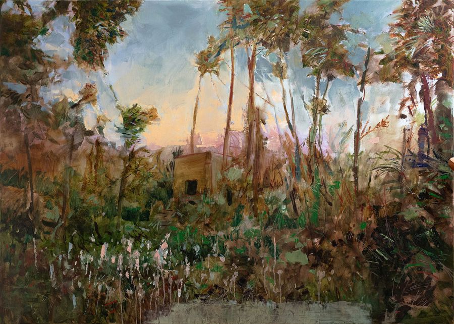 Forgotten, 2021, Oil on canvas, 100 x 140 cm