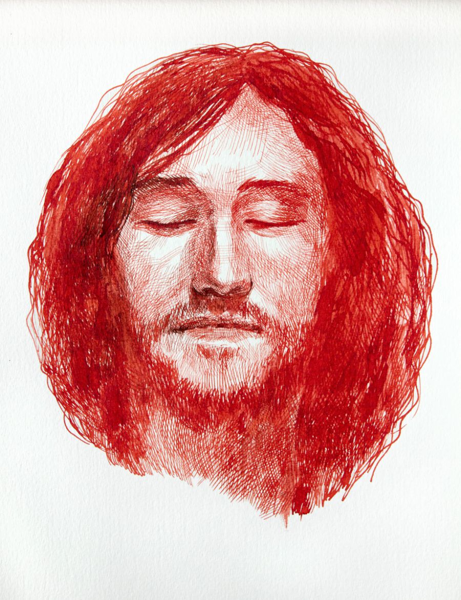 Epiphany, 2020, Ink on paper, 30 x 24 cm